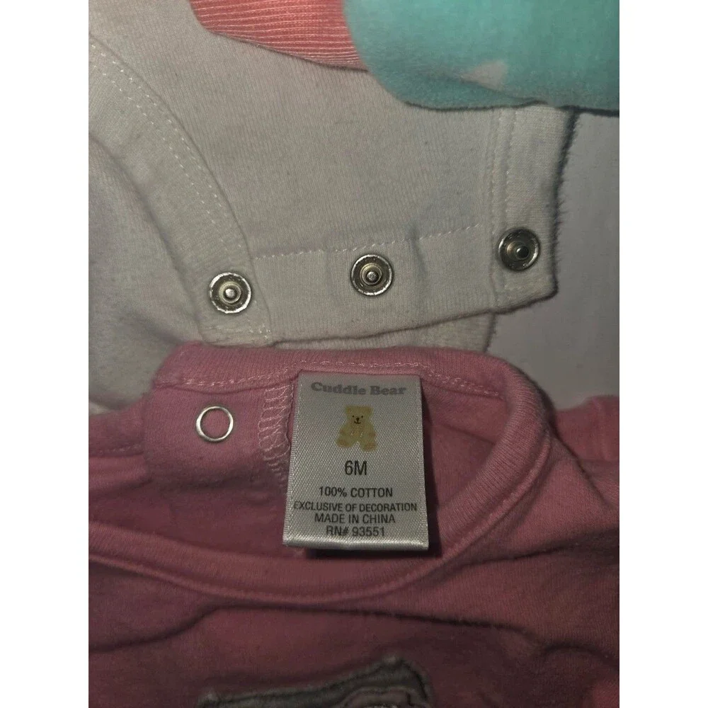 6 Months Baby Girl Clothes Lot of 8 Carter’s Included